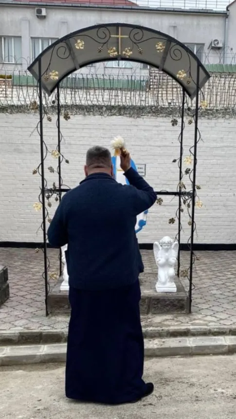 Діва Марія «поселилася» у Луцькому СІЗО (фото)