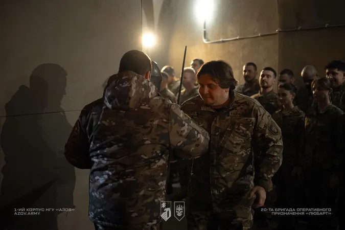 Славетне минуле і героїчне сьогодення злилось воєдино: воїнам бригади «Любарт» вручили шеврони та нагороди