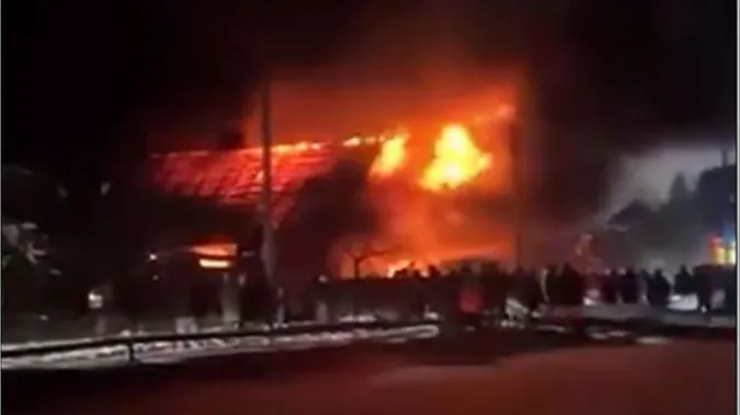 На Волині – страшна пожежа: будинок згорів вщент