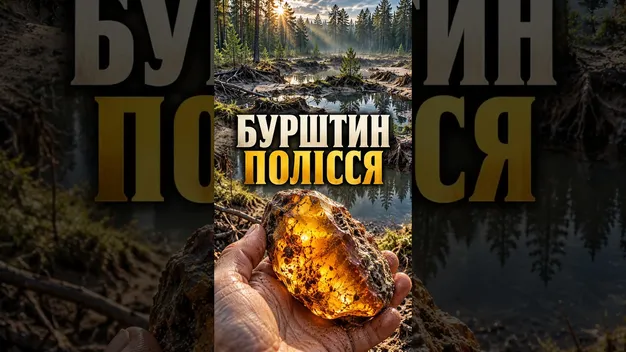 Бурштинова лихоманка: під лісами Полісся ховається «золото» віком 40 мільйонів років (відео)