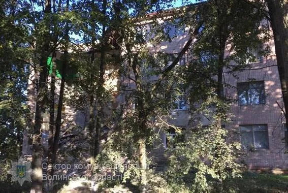 У коледжі на Волині під час ремонту обвалилася стіна (фото)
