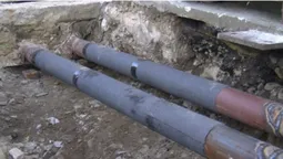 Витік на тепломережі: у Луцьку 12 будинків, школа і дитсадок будуть без тепла і гарячої води (відео)