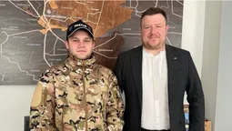 Додому на Волинь повернувся захисник з острова Зміїний Юрій Кузьмінський (фото)