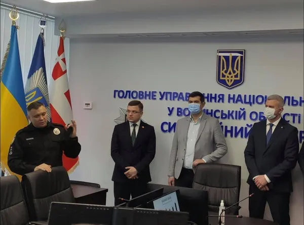 Відкриття сучасного ситуаційного центру Національної поліції
Волині