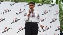Надія Савченко на "Бандерштаті": "Народ – бидло. Це вина влади" (фото, відео)