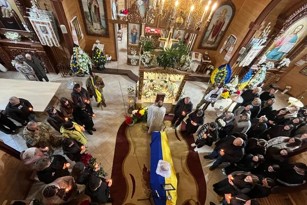 Назавжди 20: у Володимирі попрощалися із юним захисником Миколою Адамчуком (фото)