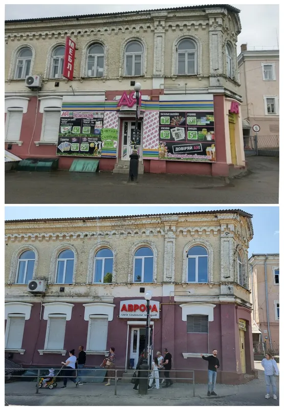 Було/Стало: еволюція фасадів і вивісок у центрі Луцька (фото)