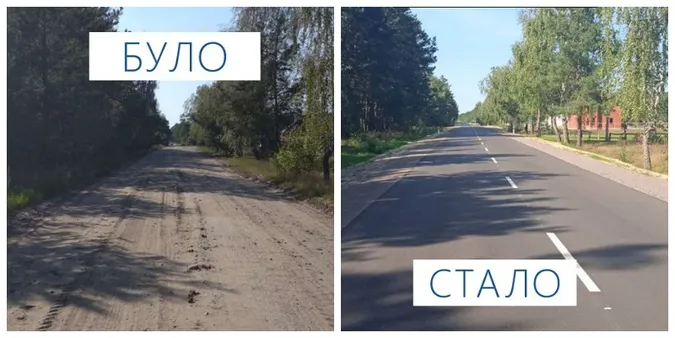 Було-стало: дорожники «реанімували» дорогу до одного з Шацьких озер (фото)