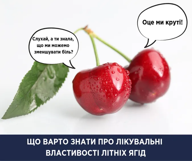 Супрун розповіла, які літні ягоди зменшують біль і покращують сон