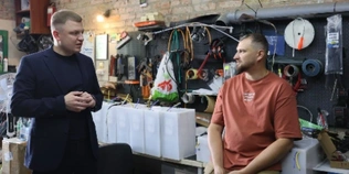 Ветеран заснував у Луцьку сервіс прокату електроскутерів, – Тарас Шкітер (фото)