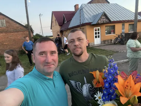 До рідного села на Волині повернувся з полону захисник Сергій Мельничук (фото)