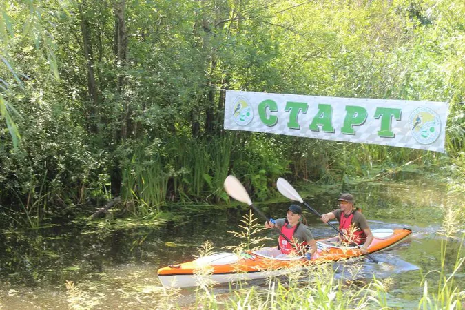 Поліська Амазонія: на Волині стартував фестиваль з екстремального водного туризму (фото)