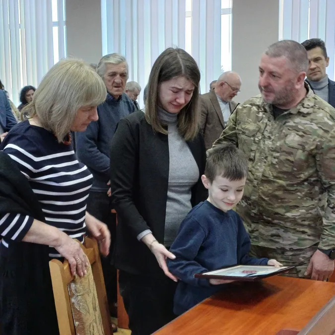 Волинянина Володимира Степашука посмертно нагородили відзнакою «Хрест Хоробрих» (фото)