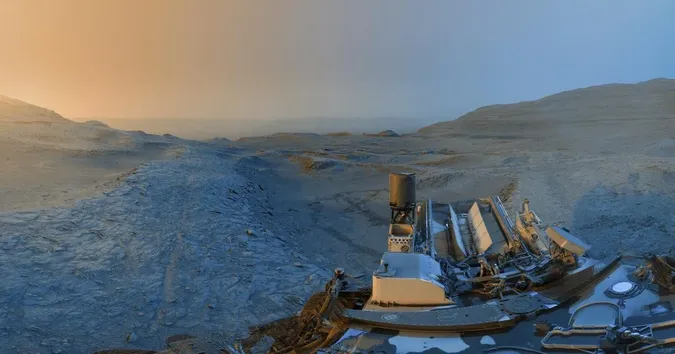 Curiosity зробив знімок Марса, що нагадує захід сонця на Землі