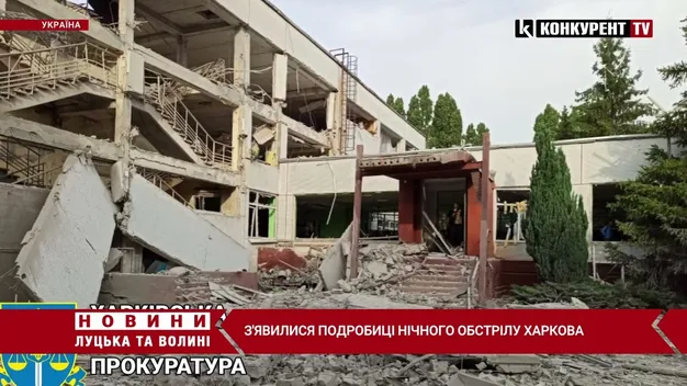 Показали жахливі наслідки нічного обстрілу Харкова (відео)