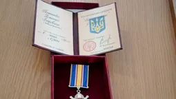🎖 У Володимирі родині Захисника Дмитра Потапова вручили орден «За мужність»  (фото)
