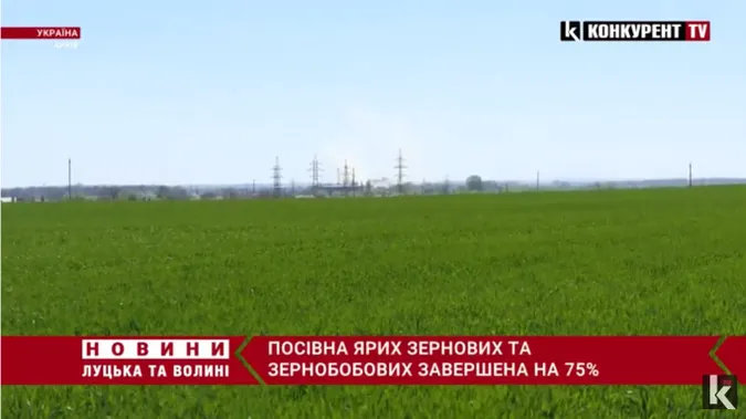 Посівна ярих зернових та зернобобових завершена на 75% (відео)