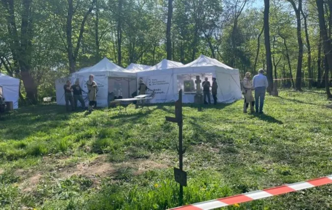 Ексгумація жертв Волинської трагедії: знайшли останки 30 осіб