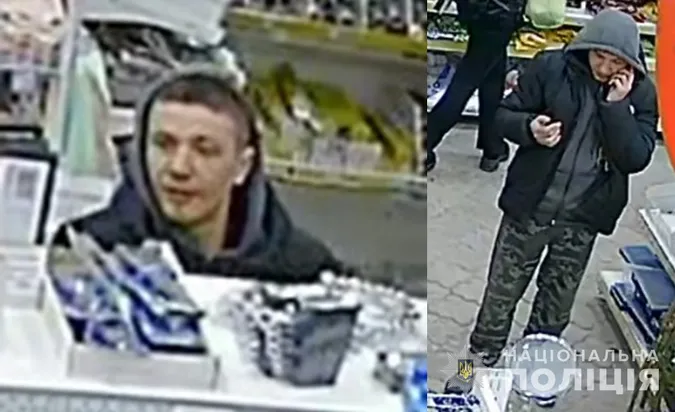 Злодії: встановлюють особи чоловіків, причетних до крадіжок з «Аврори» у Луцьку (фото)