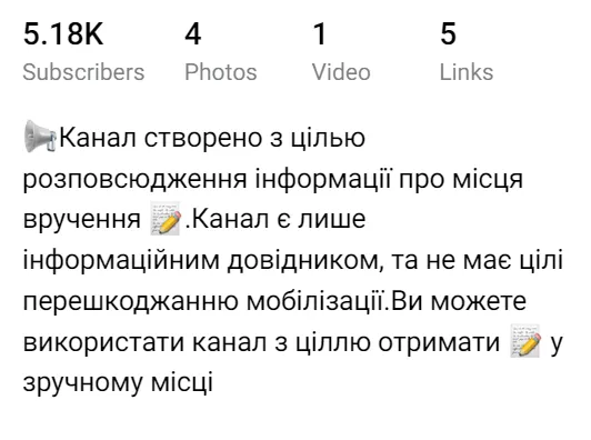 На Волині знову з'явилися телеграм-канали, де «зливають» місця вручення повісток