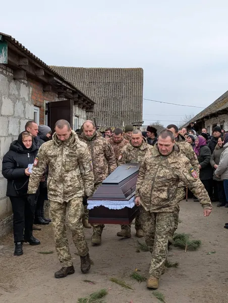 На Волині попрощалися із загиблим воїном Петром Процом (фото)
