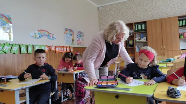 Вихователька групи продовженого дня Марія Головчун