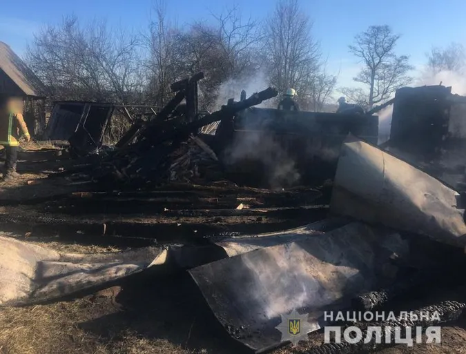 У Ковельському районі після пожежі в будинку знайшли тіла двох чоловіків (фото)