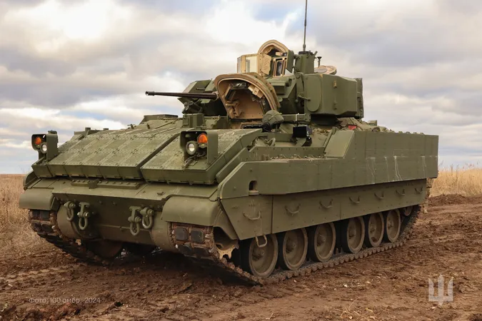 Волинська «сотка» отримала американські Bradley (фото)