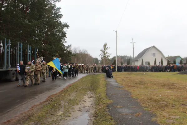 На Волині прощались із загиблим воїном Дмитром Дем’янчуком (фото)