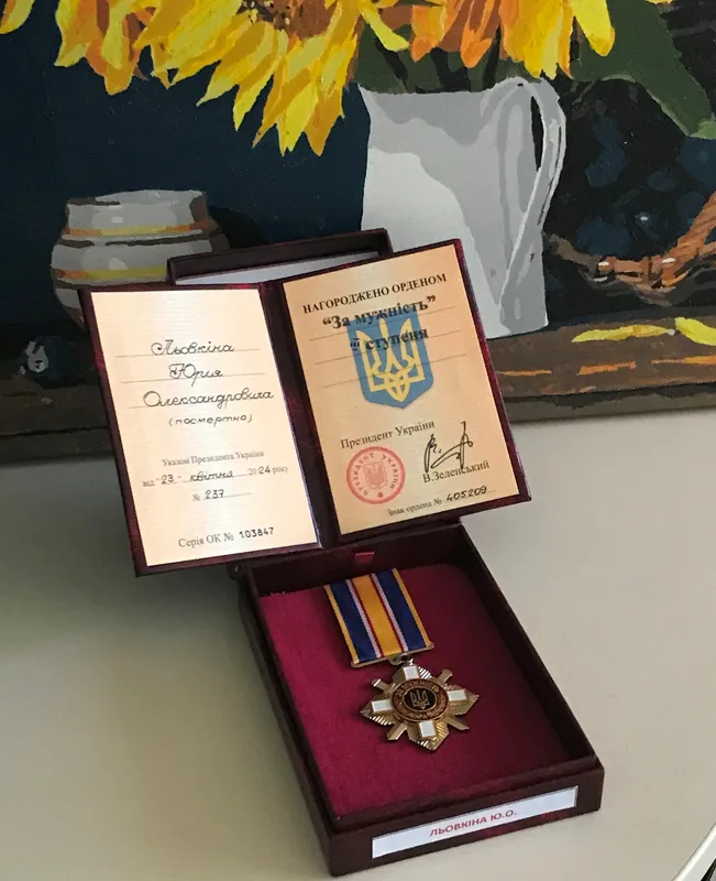 На Ковельщині сину загиблого Героя вручили державну нагороду батька
