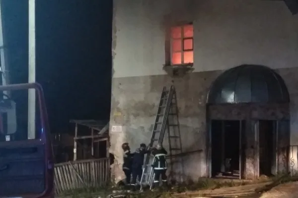 Історична втрата: горіла Луцька брама (фото)