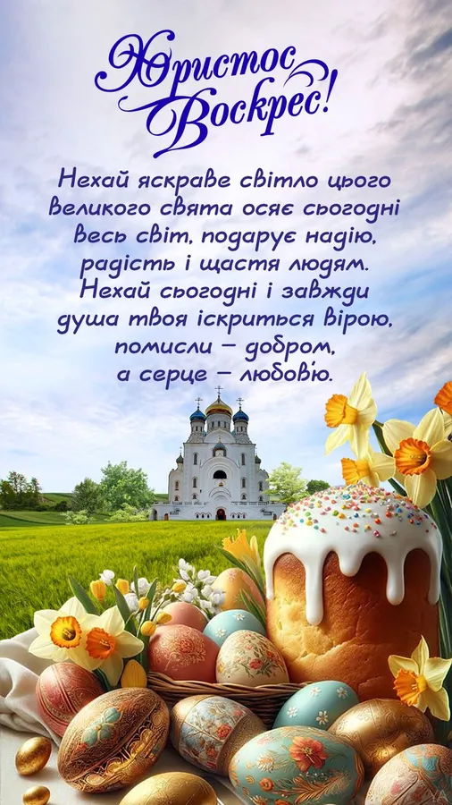 Христос Воскрес: найкращі великодні листівки та теплі привітання