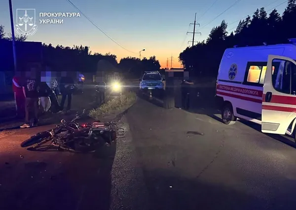 На Волині взяли під варту мотоцикліста, який п'яним збив дитину на самокаті