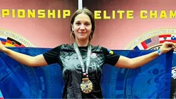 Присвятила перемогу воїнам: лучанка стала чемпіонкою світу з козацького двобою (відео)