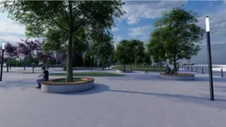 Показали, якою буде нова площа перед РАЦСом в Луцьку (фото, відео)