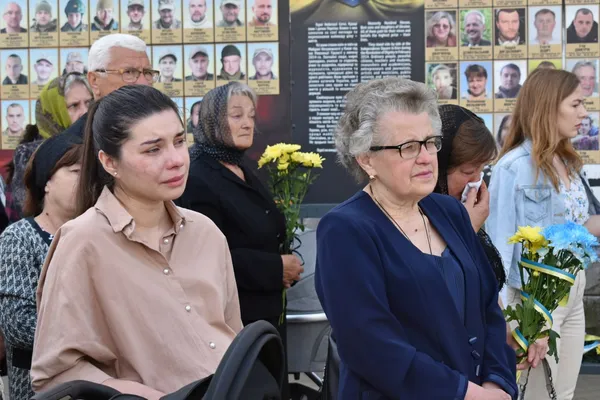 У Луцьку вшанували пам'ять бійців, які загинули під Волновахою (фото, відео)