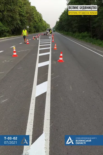 Автошлях до Світязя роблять безпечним і для пішоходів (фото)