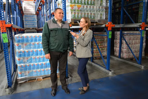 Завідувач складу готової продукції Валерій Власюк
