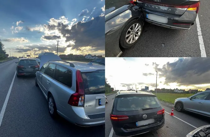 Подвійна ДТП у Рованцях: водій Volvo врізався у Volkswagen та Hyundai (фото)