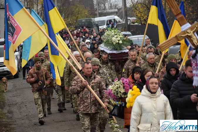 На Волині провели в останню дорогу Ігоря Савчука (фото)