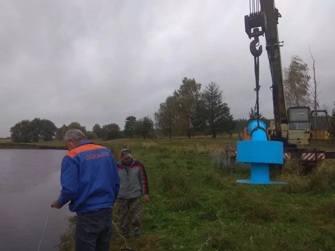 На Стиру встановили рибозахисний пристрій (фото)