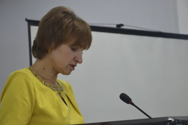 Начальник департаменту бюджету та фінансів Лілія Єлова