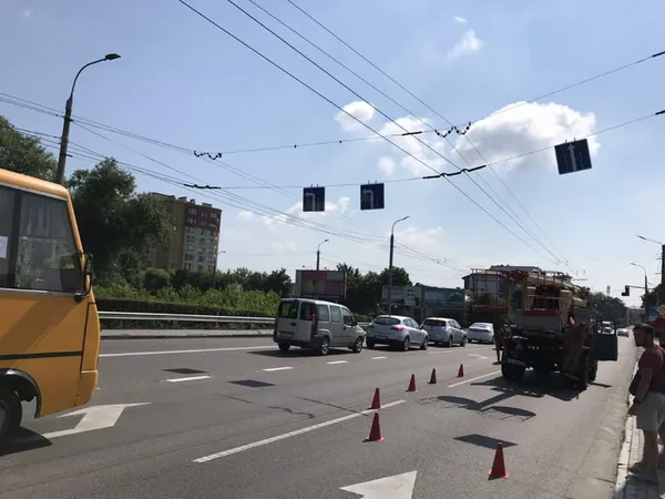 У Луцьку на вулиці Ковельській нова розмітка (ФОТОФАКТ)