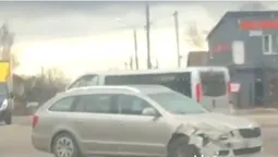 У Луцьку на Вишкові сталася ДТП (відео)