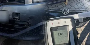 У Луцьку п’яний водій Nissan спричинив ДТП: драгер показав 1,05 проміле