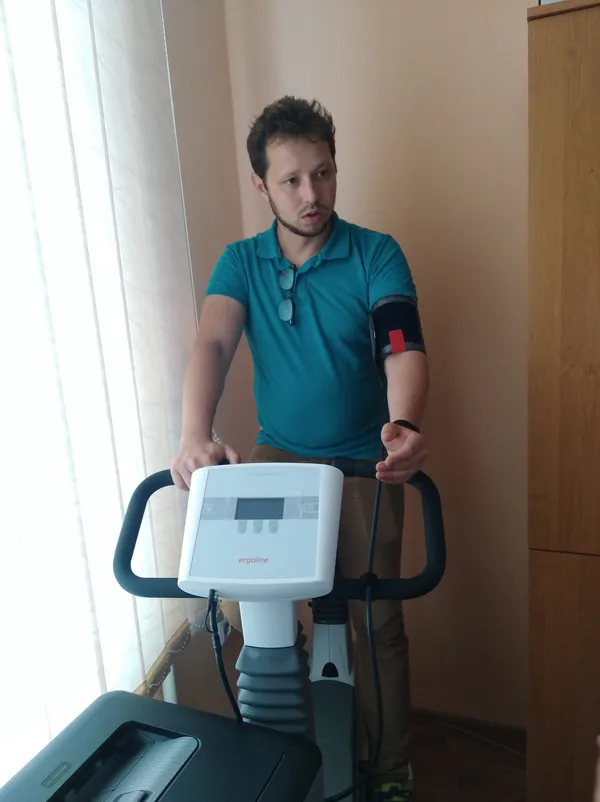 У Луцькій міській клінічній лікарні обстежуватимуть пацієнтів на новому велоергометрі (фото)