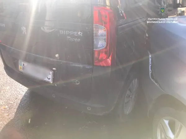 За півдня у Луцьку сталося вісім аварій