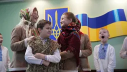 Як талановиті дітки колядували для волинських рятувальників (фото)