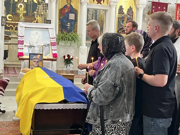 Повернувся «на щиті» через півтора року: у Ковелі попрощалися з воїном Михайлом Філіпчуком (фото)