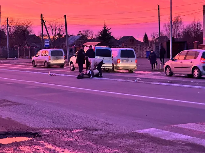 На виїзді з Луцька на трасі збили жінку (оновлено)